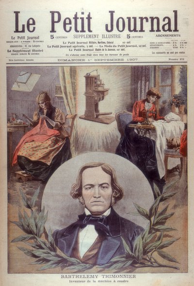 Barthélemy Thimonnier, inventeur français du 19e siècle, [1907] - Unbekannt