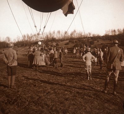 Panier de ballon de barrage, vers 1914-1918 - Unbekannt