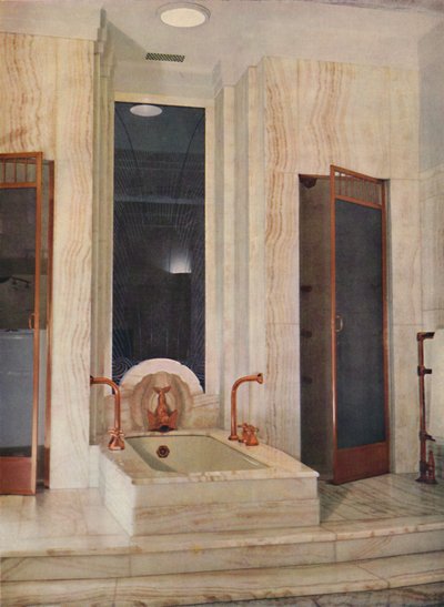 Salle de bain par F. D. Blake, W. N. Froy & Sons, 1939 - Unbekannt
