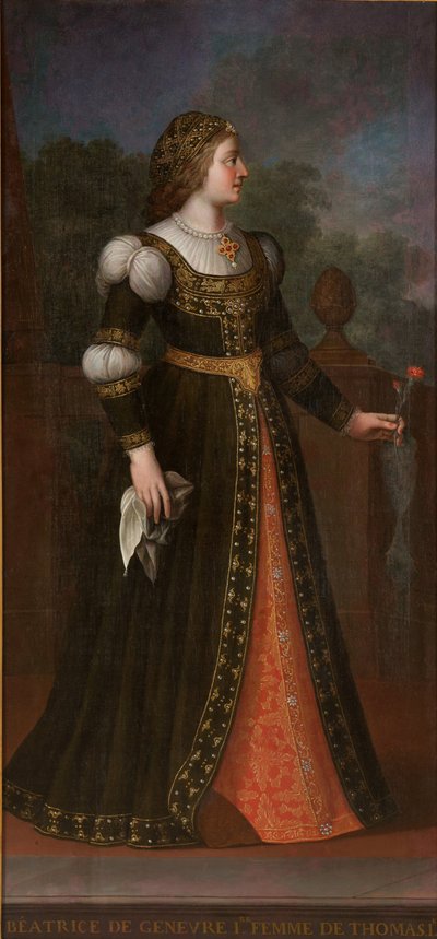 Béatrix de Genève, épouse de Thomas Ier de Savoie - Unbekannt