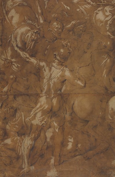 Scène de bataille - Unbekannt