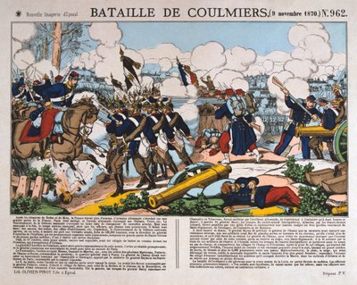 Bataille de Coulmiers, guerre franco-prussienne, 9 novembre 1870 - Unbekannt