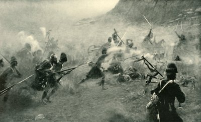 Bataille de Kandahar - Le 92e doit prendre les canons, 1901 - Unbekannt
