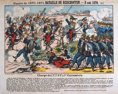 Bataille de Reichshoffen, guerre franco-prussienne, 6 août 1870 - Unbekannt