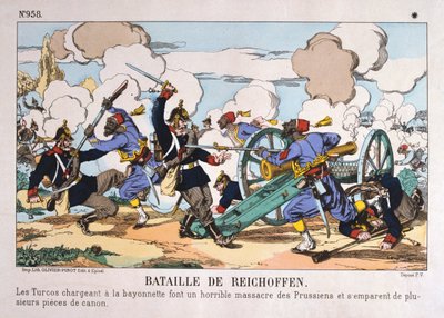 Bataille de Reichshoffen, guerre franco-prussienne, 6 août 1870 - Unbekannt