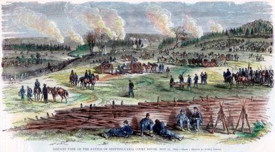 Bataille de Spotsylvania Court House, Virginie, Guerre de Sécession américaine, 12 mai 1864 - Unbekannt