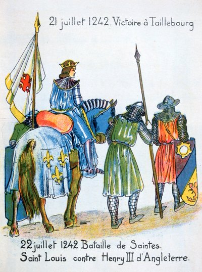 Batailles de Taillebourg et Saintes, France, 21 et 22 juillet 1242, 20e siècle - Unbekannt