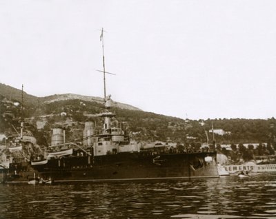 Cuirassé à Villefranche, France, vers 1914-1918 - Unbekannt