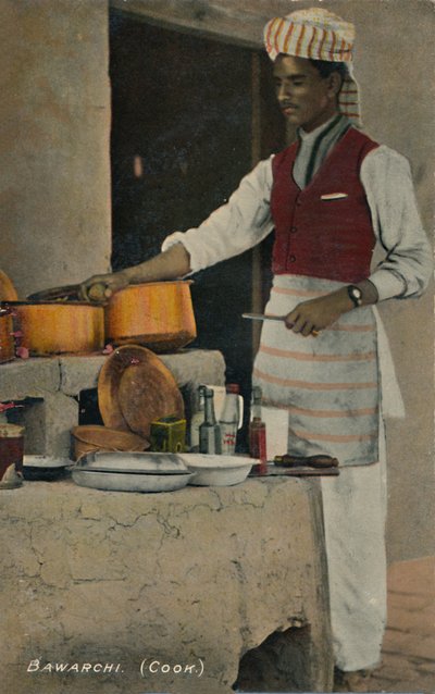 Cuisinier Bawarchi, vers 1910 - Unbekannt
