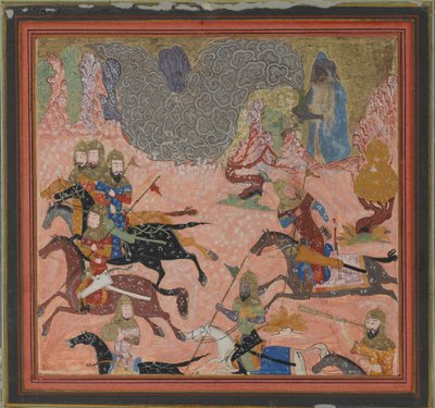 Bazur, le magicien, soulève les ténèbres et une tempête, Folio d