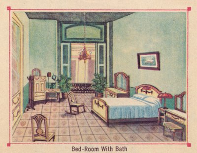 Chambre avec bain - Hôtel Florida - La Havane - Cuba, vers 1910 - Unbekannt