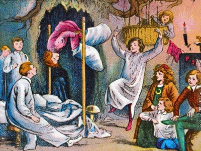 Heure du coucher, vers 1905 - Unbekannt