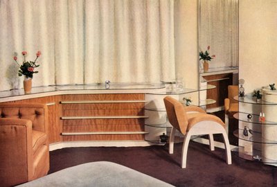 Chambre à Hampstead, Londres, conçue par J. Duncan Miller pour Mme Schneerson - Unbekannt