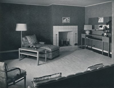 Chambre dans la maison de M. Anatole Litvak à Saint Monica, Californie, 1942 - Unbekannt