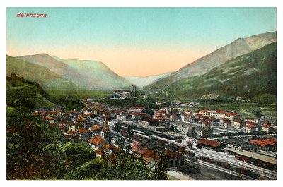 Bellinzone, Suisse, début du XXe siècle - Unbekannt