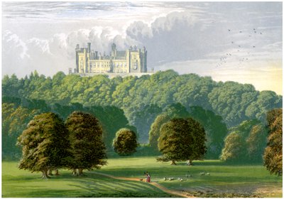 Château de Belvoir, Leicestershire, résidence du Duc de Rutland, vers 1880 - Unbekannt