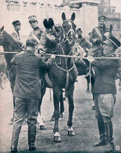 Benito Mussolini, leader fasciste italien, vers 1922-1933 - Unbekannt
