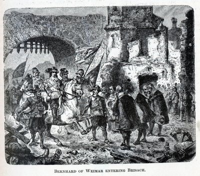 Bernhard de Weimar entrant à Breisach - Unbekannt
