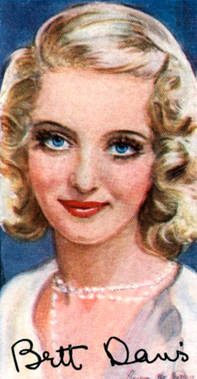 Bette Davis, 1908-1989, actrice américaine deux fois lauréate d