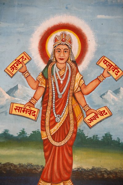 Écritures hindoues Bhagavad-Gita, Katmandou, Népal - Unbekannt