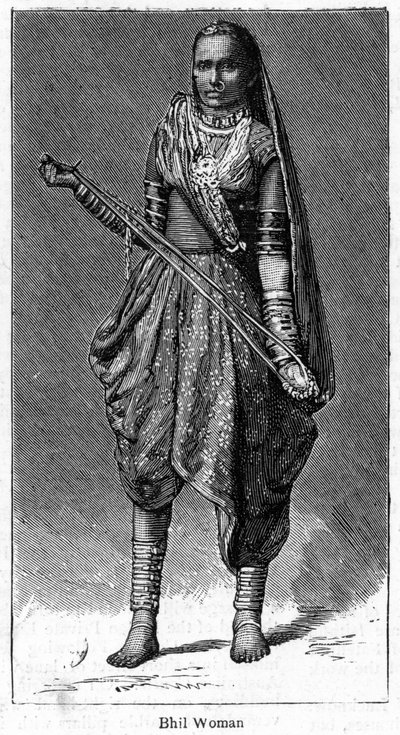 Femme Bhil, 1886 - Unbekannt