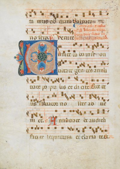 Bifolium avec initiale C, d
