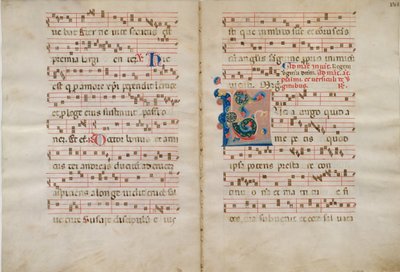 Bifolium avec Initiale L, d