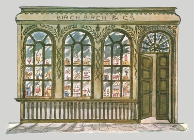 Devanture de la boutique Birch, City de Londres, 1928 - Unbekannt