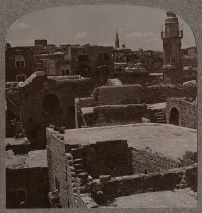 Vue aérienne de Lydda, vers 1900 - Unbekannt