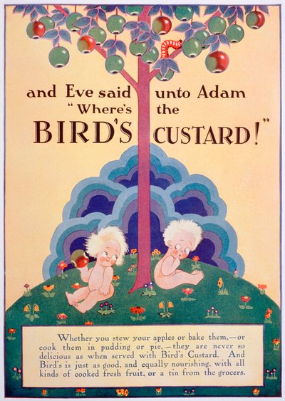 Publicité pour Birds Custard, 1928 - Unbekannt
