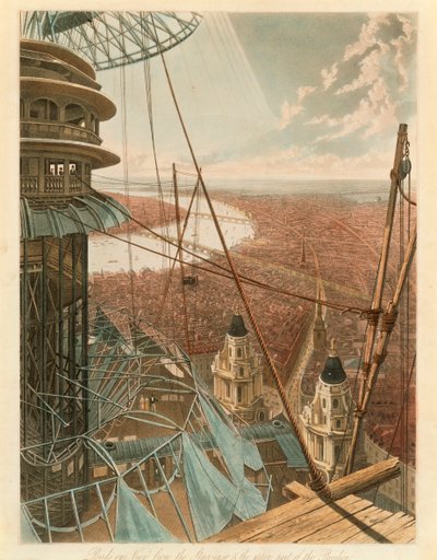 Vue en plongée depuis l