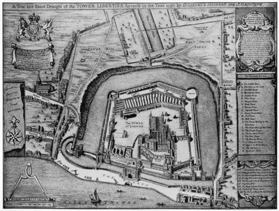 Vue aérienne de la Tour et des Libertés telles qu