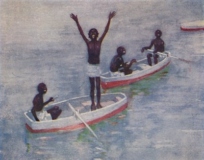 Garçons noirs à la Barbade, 1924 - Unbekannt