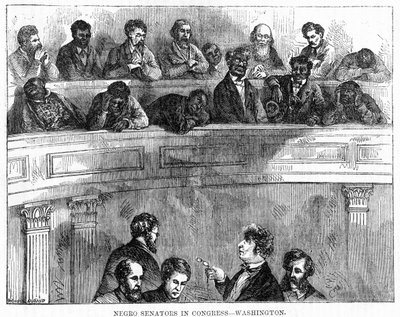 Sénateurs noirs au Congrès - Washington, 1868 - Unbekannt