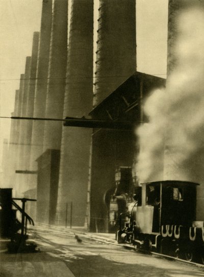 Haut-fourneaux, Donawitz, Autriche, c. 1935 - Unbekannt