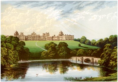 Palais de Blenheim, Oxfordshire, résidence du duc de Marlborough, vers 1880 - Unbekannt