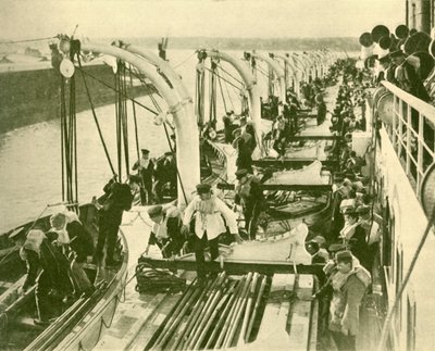 Exercice de sauvetage à bord de l