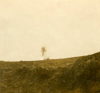 Explosion de bombe, vers 1914-1918 - Unbekannt