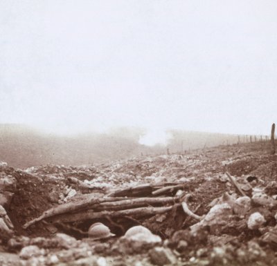 Bombardement, Le Mort Homme, Côte 304, nord de la France, c1914-c1918 - Unbekannt