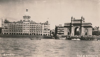 Bombay - Taj & Gateway, vers 1930 - Unbekannt