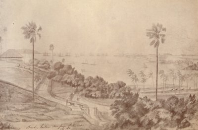 Port de Bombay - Vu de Belmont, septembre 1821 - Unbekannt