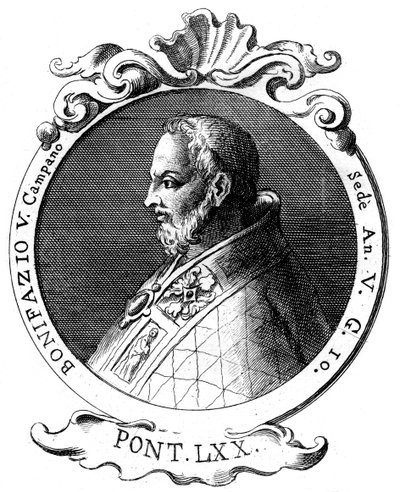 Boniface V, Pape de l