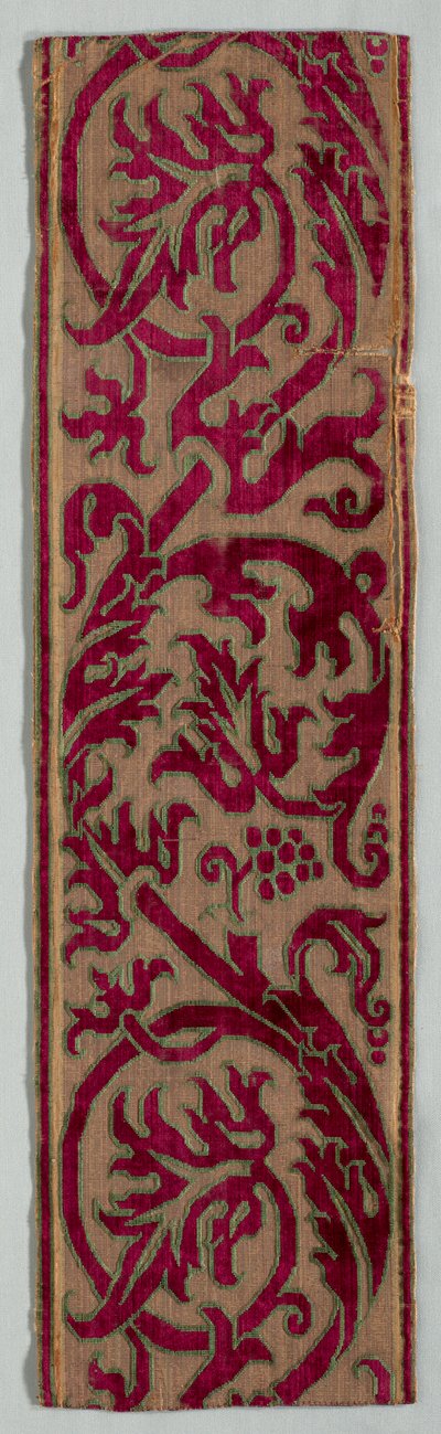 Fragment de Bordure, fin des années 1600 - Unbekannt