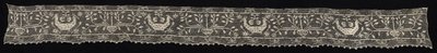 Bordure avec oiseaux à deux têtes et vases avec vignes et fleurs, 19ème siècle - Unbekannt