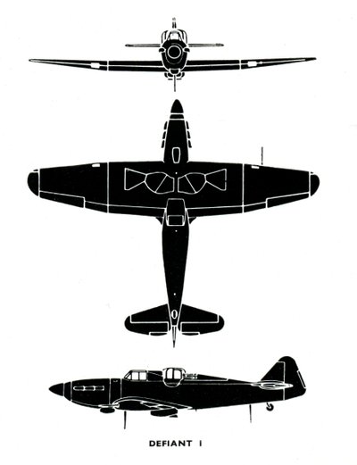Boulton Paul Defiant I, 1941 - Unbekannt