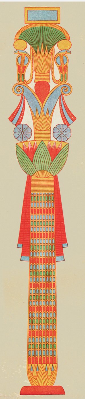 Chapiteau bouquet, Thèbes, Égypte, 1928 - Unbekannt