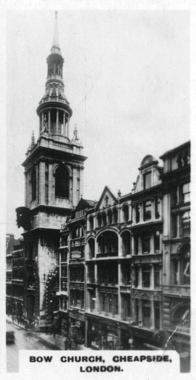 Église Bow, Cheapside, Londres, vers 1920 - Unbekannt
