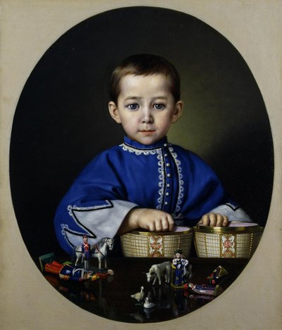 Garçon de la famille Terlikov, années 1870-1880 - Unbekannt