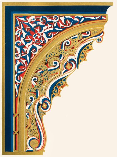 Supports de plafond du portique, Cour des Lions - Unbekannt