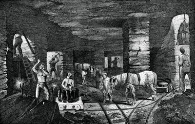 Mine de charbon de Bradley, près de Bilston, 1886 - Unbekannt